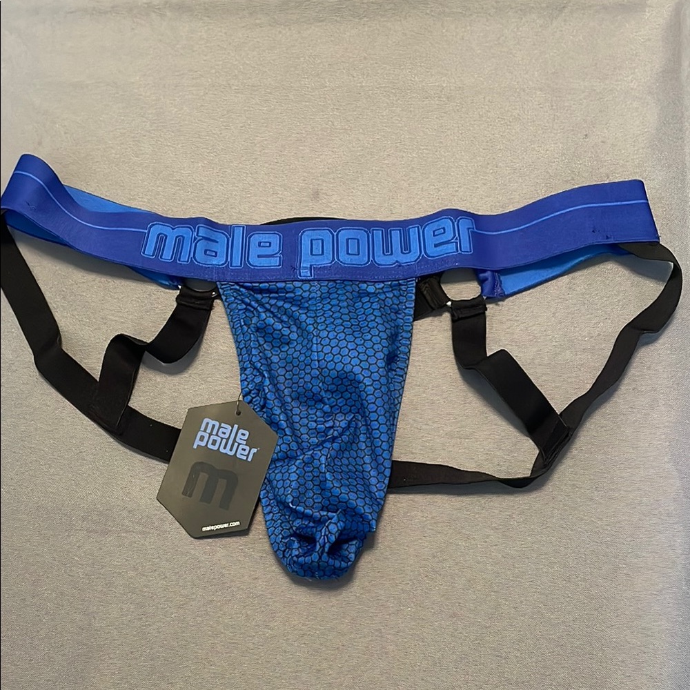 Blue Jockstrap